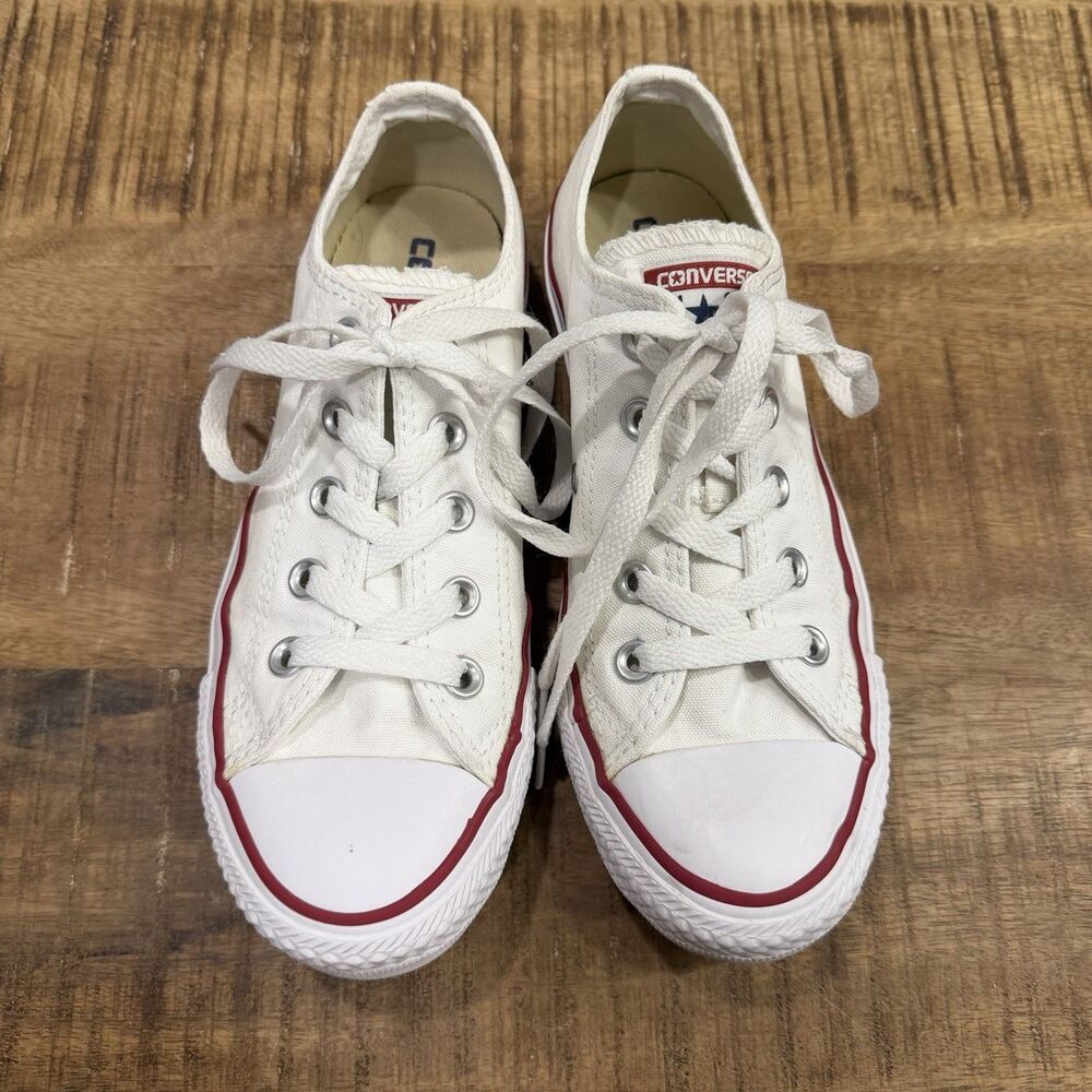 Converse Chuck Taylor All Star White Low Top Casual Shoes Sneaker Women's Size 6